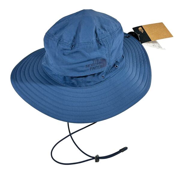NEW The North Face Horizon Breeze Brimmer UPF 40 Hat Shady Blue S/M Never Stop - Picture 1 of 6